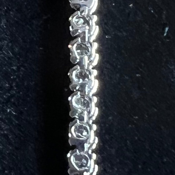 CZ by Kenneth Lane 3mm Round Cubic Zirconia Bracelet 12 cttw Tennis Bracelet - Picture 5 of 13